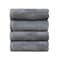 Arkwright Home Aston & Arden Turkish Solid Hand Towel 18x32 Pewter (4pk) HT-TS-1832-5.4-PTR - alternate 1